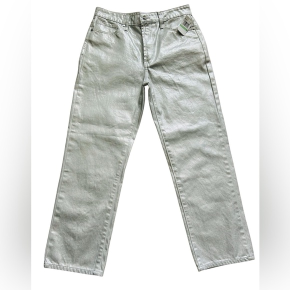 Rebecca Minkoff Metallic Jeans - Picture 6 of 9